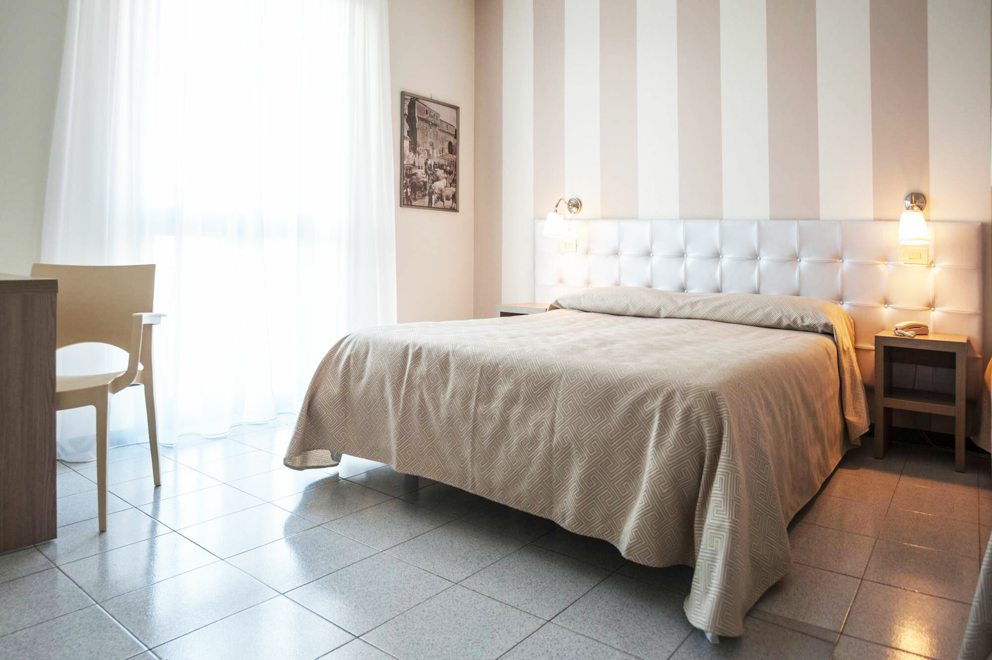 Le camere dell'Hotel Gemma del Mare